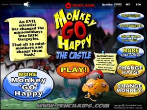 Monkey GO Happy The Castle