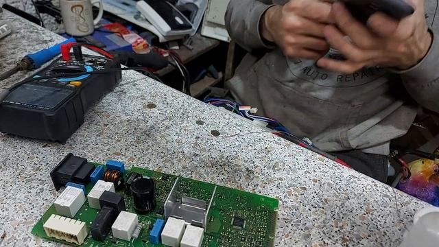 Ремонт модуля посудомоечной машины BOSCH 4+ поколения. Не включается