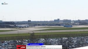 ? LIVE WINDY Departures & Arrivals From Amsterdam Schiphol Airport ( flypgs almost tail striked )