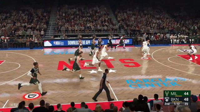Brooklyn Nets v Milwaukee Bucks | MyLeague, Season 2 | 10.11.23 | NBA 2K23 смотреть онлайн