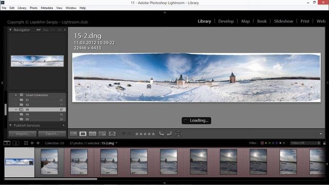 Как собрать панораму в Adobe Photoshop? смотреть онлайн