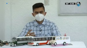 ¡El metro de CdMx en la palma de tu mano! Artistas recrean en miniatura el transporte público