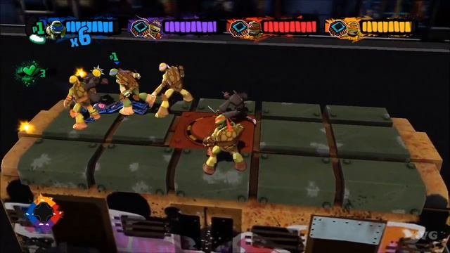 Nickelodeon's Teenage Mutant Ninja Turtles - Walkthrough - Part 7 - On The Shellraiser (X360) [HD] смотреть онлайн