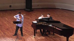 Франк С. - Соната для скрипки и фортепиано ля мажор, FWV 8