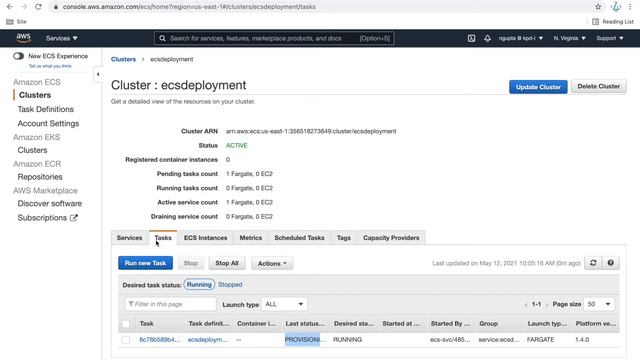 How to update AWS ECS service | Update ECS service using command line | aws ecs update-service смотреть онлайн