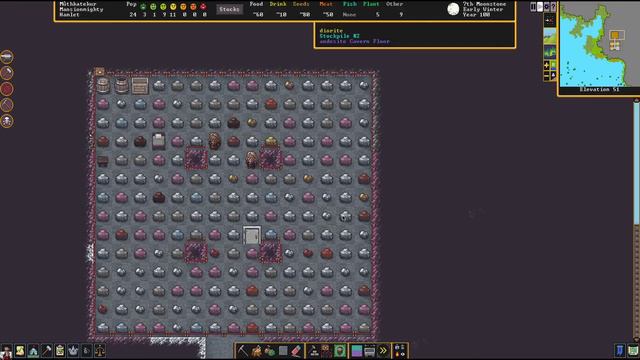 Dwarf Fortress Falling off the Learning Cliff Streamed 11023
