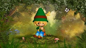 Анимация для детей Маленький Гном