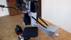 Подвесной лодочный мотор болотоход HDM