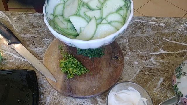 Салат из свежих кабачков рецепты быстро и вкусно с фото