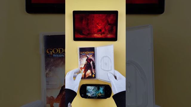 God of War Ghost of Sparta psp Призрак спарты распаковка анбоксинг комплектация диска