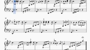 Ов, сирун, сирун/Армянская песня/На пианино/Для начинающих