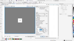 Export Gambar Besar di Coreldraw Agar Ukuran File kecil