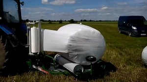 ФТС-Агри: Обмотчик рулонов Sipma Tekla в работе (2016 г.)