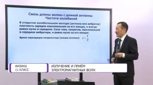 Физика. 11 класс. Излучение и прием электромагнитных волн /23.11.2020/