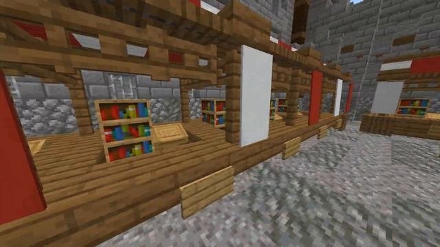 Замок\Крепость. Minecraft постройка на 1.19+ и выше.