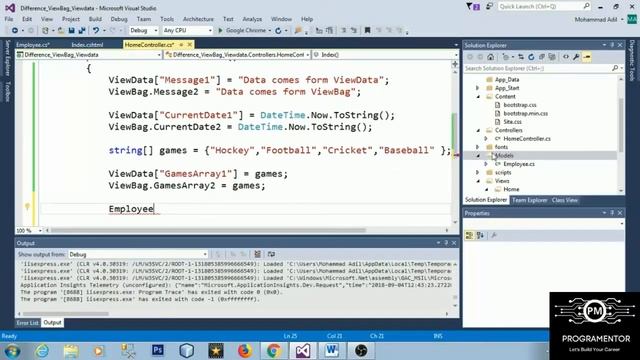 07 | Similarities And Differences Between ViewData And ViewBag In ASP.NET MVC | ASP.NET (Hindi/Urdu