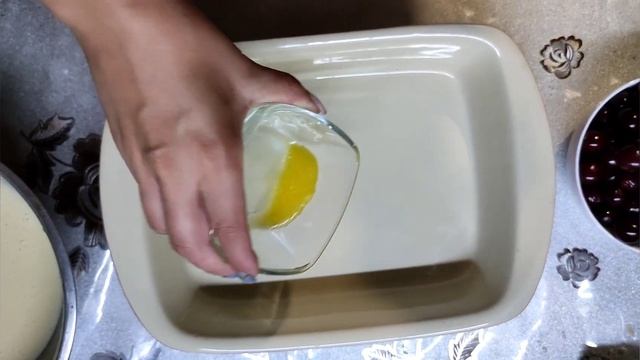 Цветаевский пирог с вишней