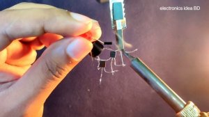 How to make Metal detector from bc547 transistor