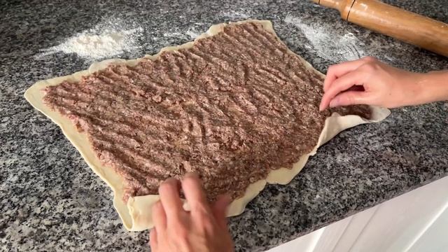 Готовим Ленивые Беляши. Простой рецепт
