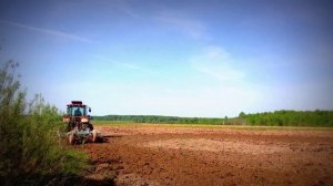 Дискование земли весна 2013