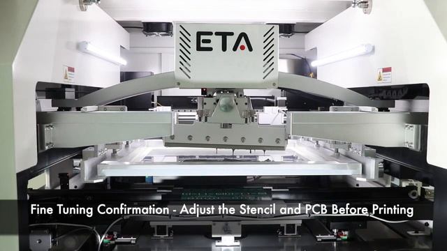 Как работает принтер трафаретной печати I.C.T.