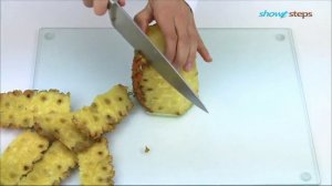 Как правильно порезать ананас