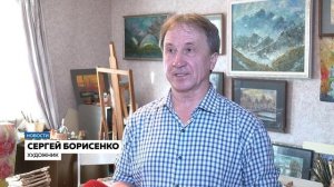 Благовещенский художник создаёт картины из берёсты