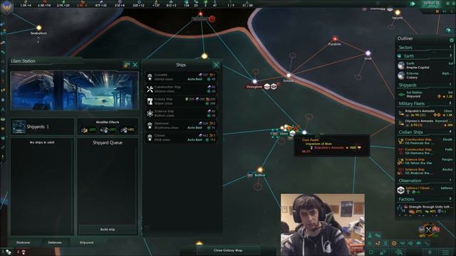 Stellaris - 3 Players: Episode 13 - IMPERIUM OF MAN смотреть онлайн
