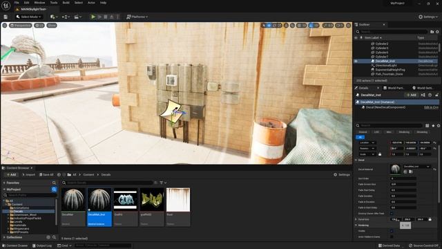 Unreal Engine 5  Beginner Tutorial Graffiti & Custom Decals Advanced Guide New 2022
