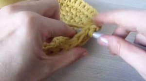 Как вязать ровные галочки. Узор вертикальные галочки для вязаных корзин.