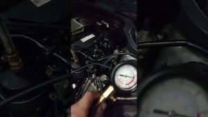 Engine OM 642, Проверка давления масла на холодном ДВС