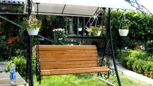 Качели 22  Садовые качели, кованые качели Днепропетровск