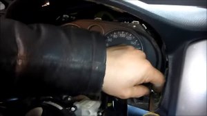 Как снять приборную панель Suzuki Liana, Aerio