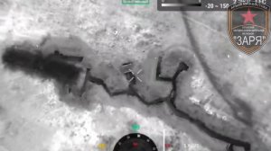 Результативная ночная бомбардировка пехоты противника операторами БпЛА.