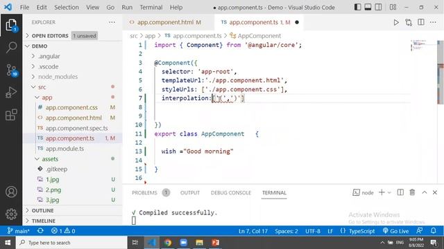 Angular tips  |  Angular tutorials for beginners  | string interpolation  in Angular  | Angular |