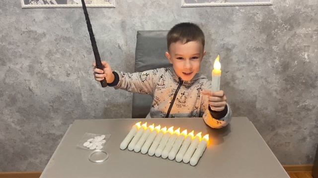 Летающие свечи Гарри Поттера !!! смотреть онлайн