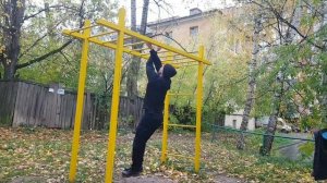 Подборка необычных подтягиваний на турнике
