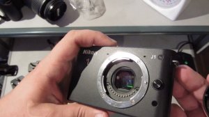 Nikon 1 J1 Kit первое впечатление и сравнение габаритов