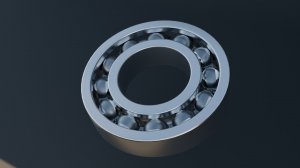 Моделирование подшипника в Blender 3D