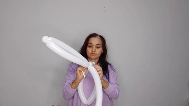 Как сделать костюм зайчика на новый год из воздушных шаров смотреть онлайн