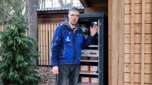 Мощный ИБП для всего дома в уличном шкафу! Обзор решения