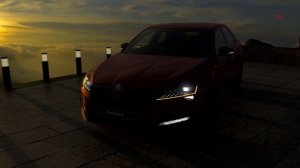 Škoda Superb Led Matrix Light Technology, Škoda Crystal Lighting