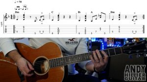 Days Gone Yesterday Zander Reese Guitar Tutorial