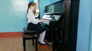 Логвина Марина 1 класс Г.Ф. Гендель Менуэт  ре минор