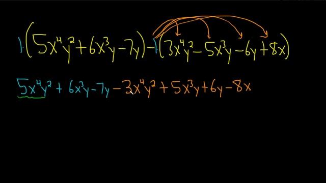 Learn How to Subtract Two Polynomials with x's and y's and Find the Degree смотреть онлайн