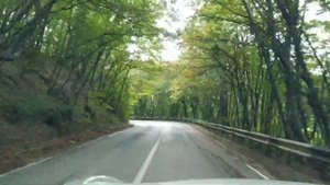 Дорога из Орлиного к Байдарским воротам