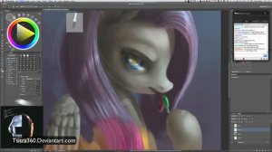 What Kindness Is Not (Fluttershy Painting Timelapse)