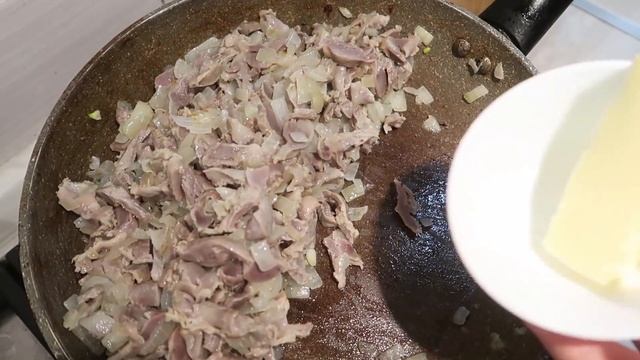 КУРИНЫЕ ЖЕЛУДОЧКИ ?Очень Вкусное и НЕДОРОГОЕ Горячее блюдо. смотреть онлайн