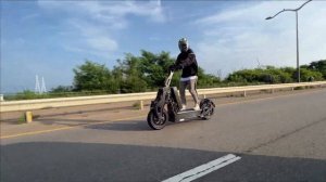 Electric Scooter WEPED Sonic Top speed breakthrough with dual brake tuning