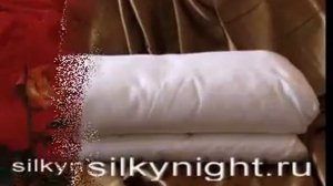 Шелковое одеяло в покрытии хлопок - жаккард.